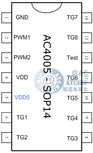 单片机单线通信协议(一线)的语音芯片资料 (AC4005-SOP14)
